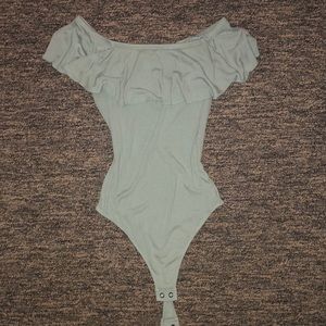 Turquoise body suit from Express
